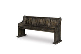 Addams Deep Weathered Pine Bench