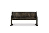 Addams Deep Weathered Pine Bench