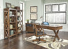 Burkes Medium Brown Home Office Desk