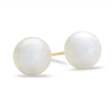 Freshwater Pearl Stud Hoops